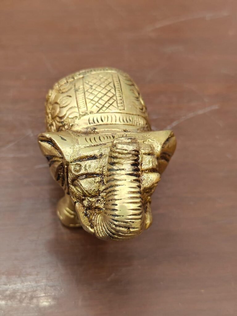 Sacred Brass Elephant
