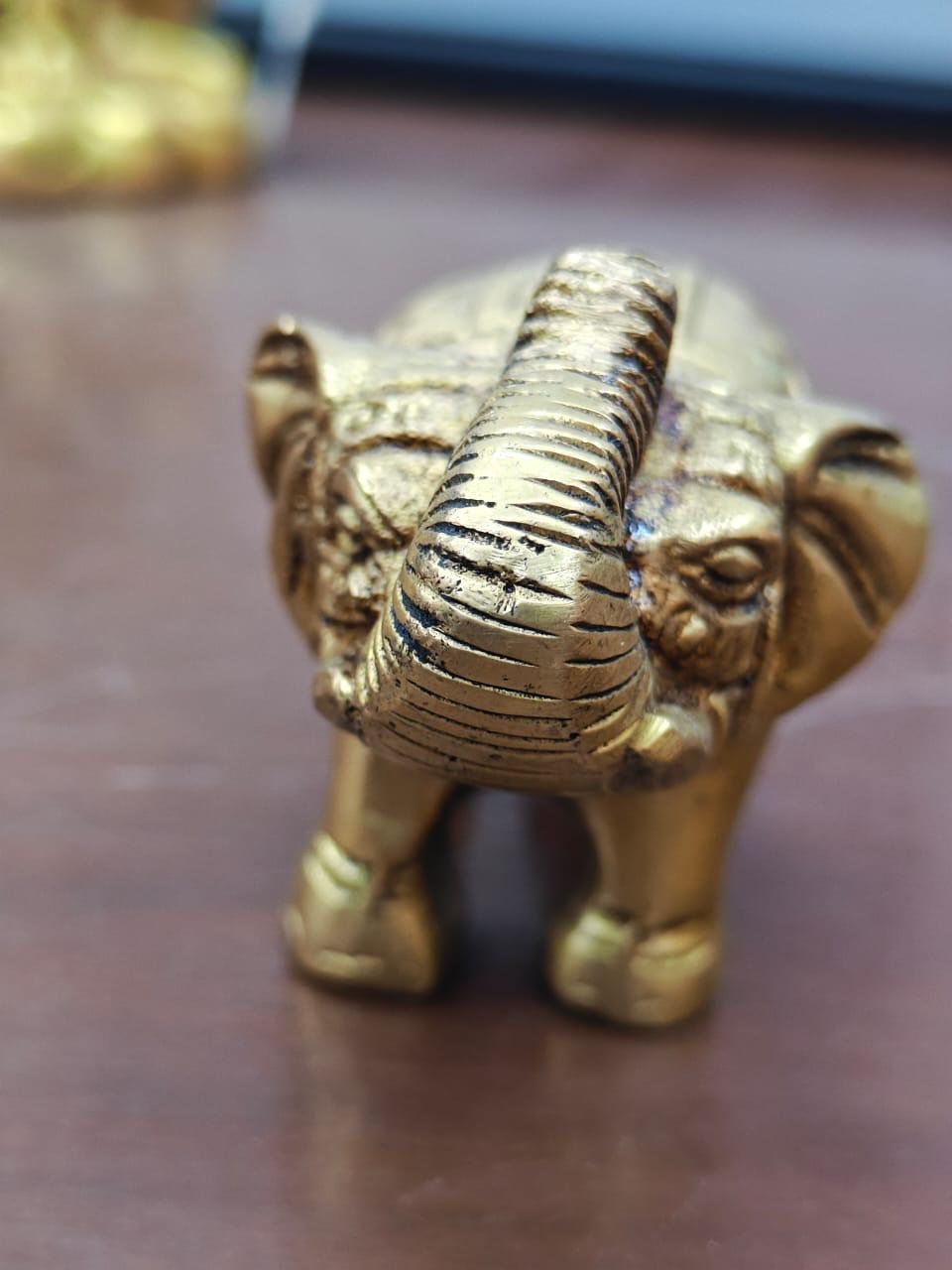 Sacred Brass Elephant - Image 4