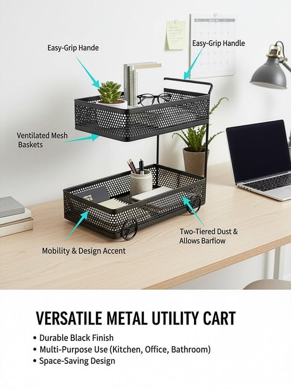 Tier Multipurpose Standing Storage Rack - Image 5